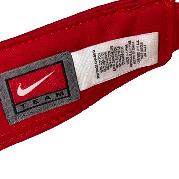 Nike Team Georgia Bulldog Sun Visor Res Black College Football Sports Apparel - Picture 3 of 5